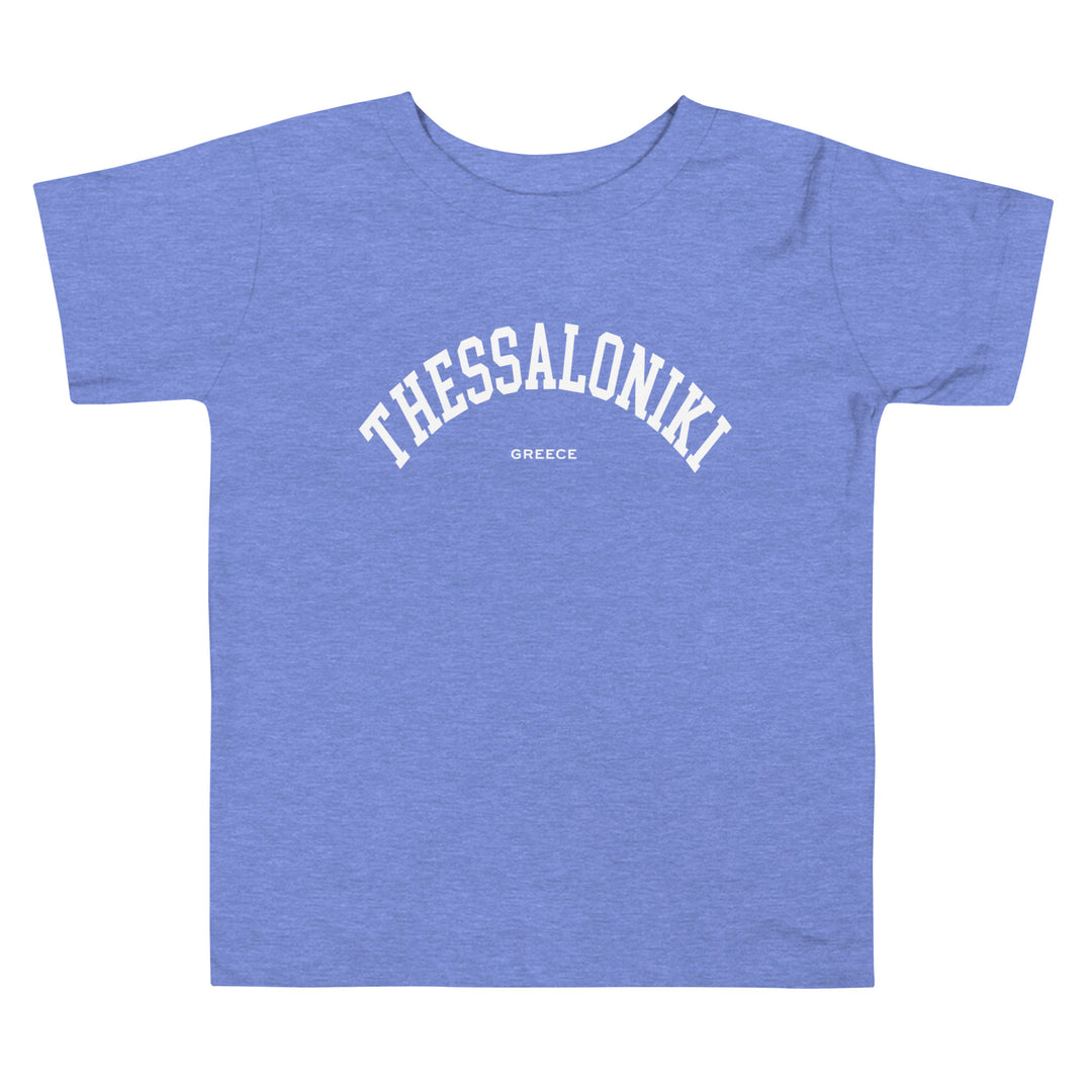 Thessaloniki Toddler Tee made by Greek brand, Selini. 