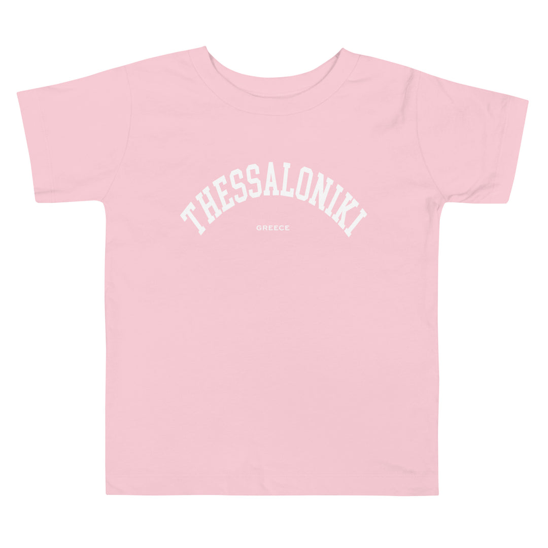 Thessaloniki Toddler Tee made by Greek brand, Selini. 