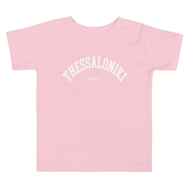 Thessaloniki Toddler Tee made by Greek brand, Selini. 