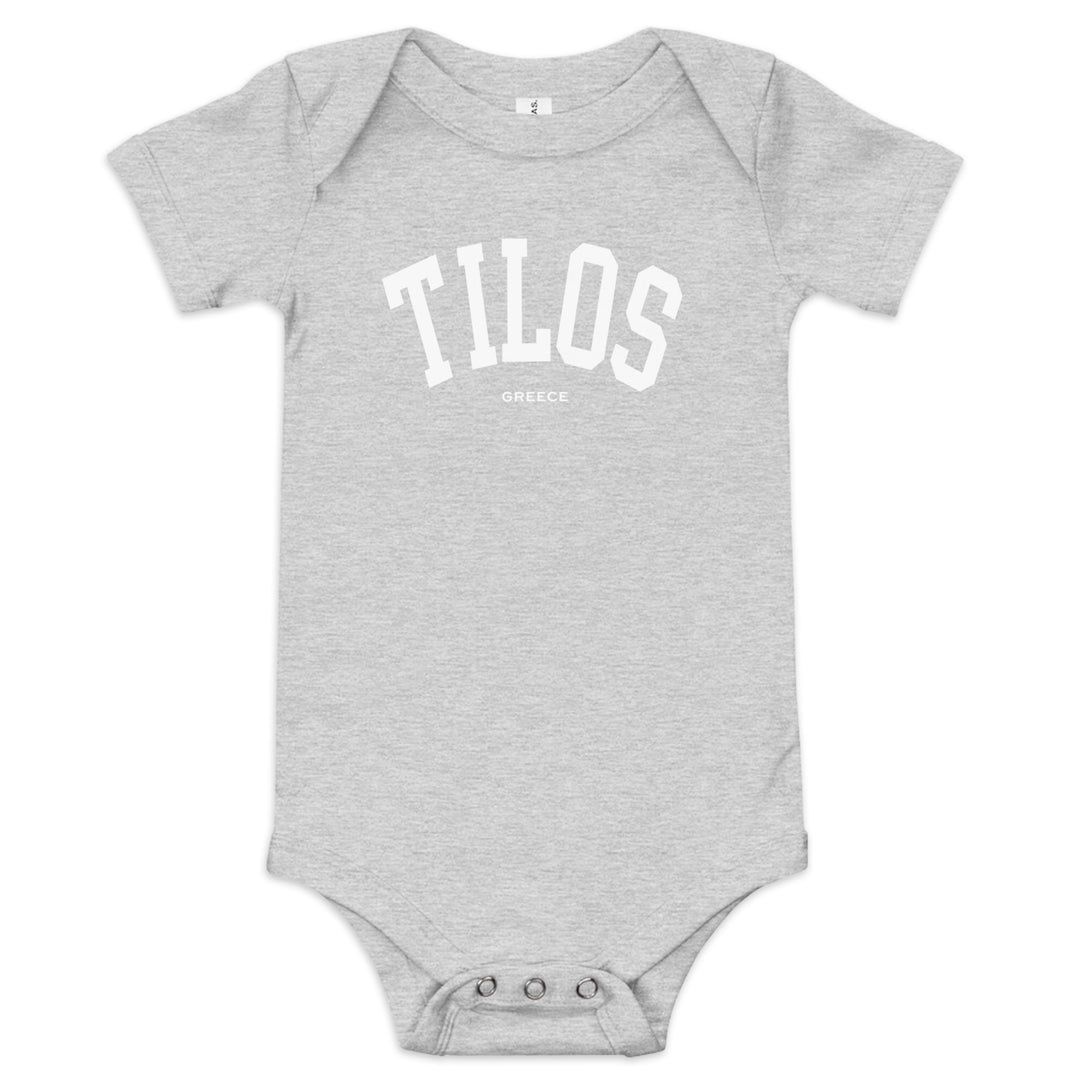 Tilos Baby Onesie made by Greek brand, Selini. 