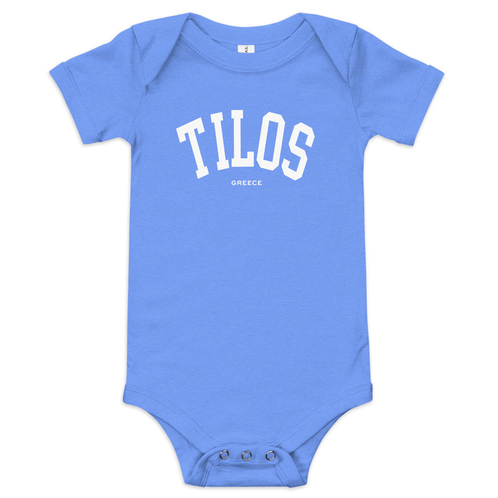 Tilos Baby Onesie made by Greek brand, Selini. 