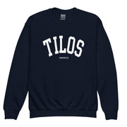 Selini Classic. 50% Cotton, 50% Polyester. Chora Collection. Location Based Youth Sweatshirt.