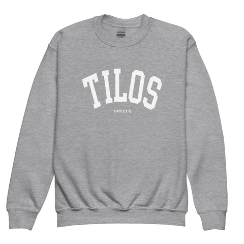 Selini Classic. 50% Cotton, 50% Polyester. Chora Collection. Location Based Youth Sweatshirt.