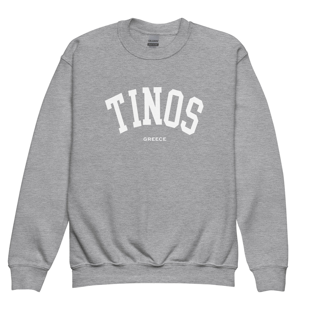 Tinos Youth Sweatshirt made by Greek brand, Selini.