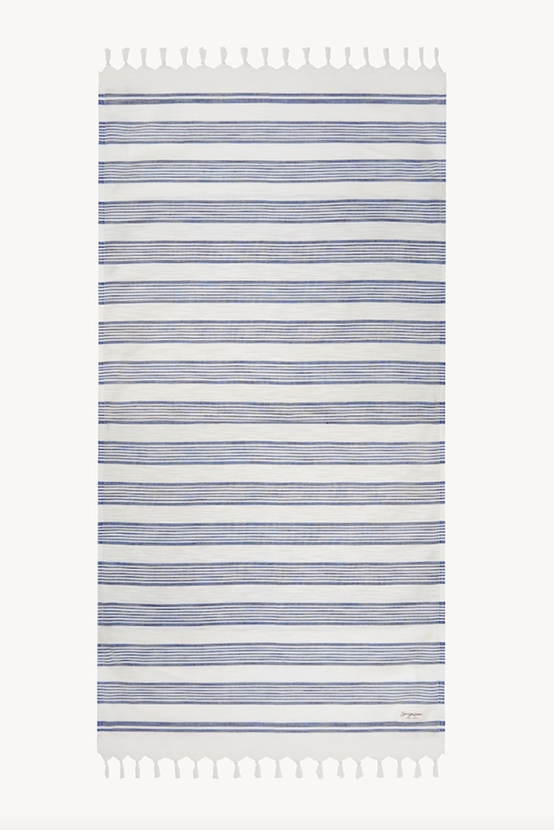 Made in Greece. 50% Cotton, 50% Tencel Fibers. Beach Towel. Greek Design.