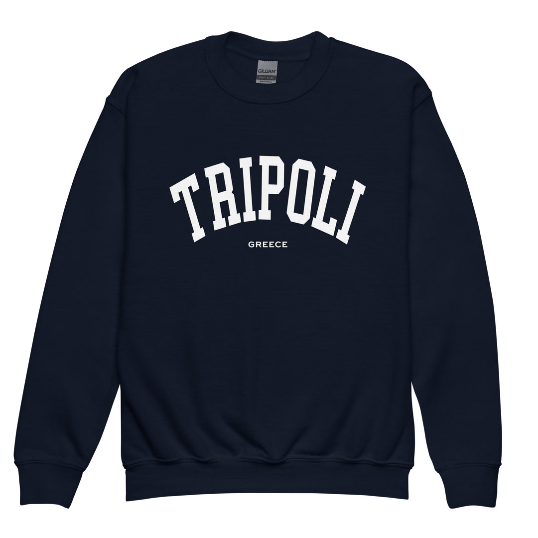 Tripoli Youth Sweatshirt made by Greek brand, Selini.