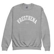 Selini Classic. 50% Cotton, 50% Polyester. Chora Collection. Location Based Youth Sweatshirt.