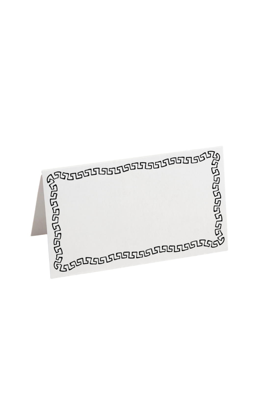 Wavy Meandros Placecard