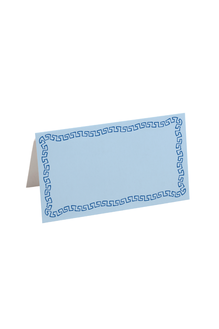 Wavy Meandros Placecard