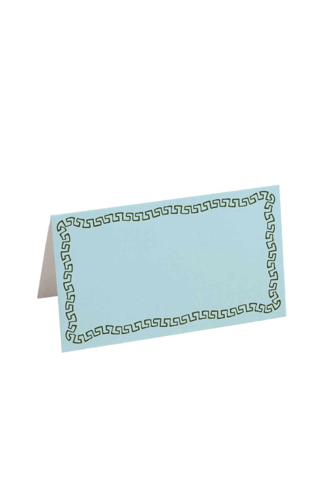 Wavy Meandros Placecard