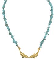Made in Greece. 24K Gold Plated Brass Pendant. Statement Summer Necklace. Greek Jewelry.
