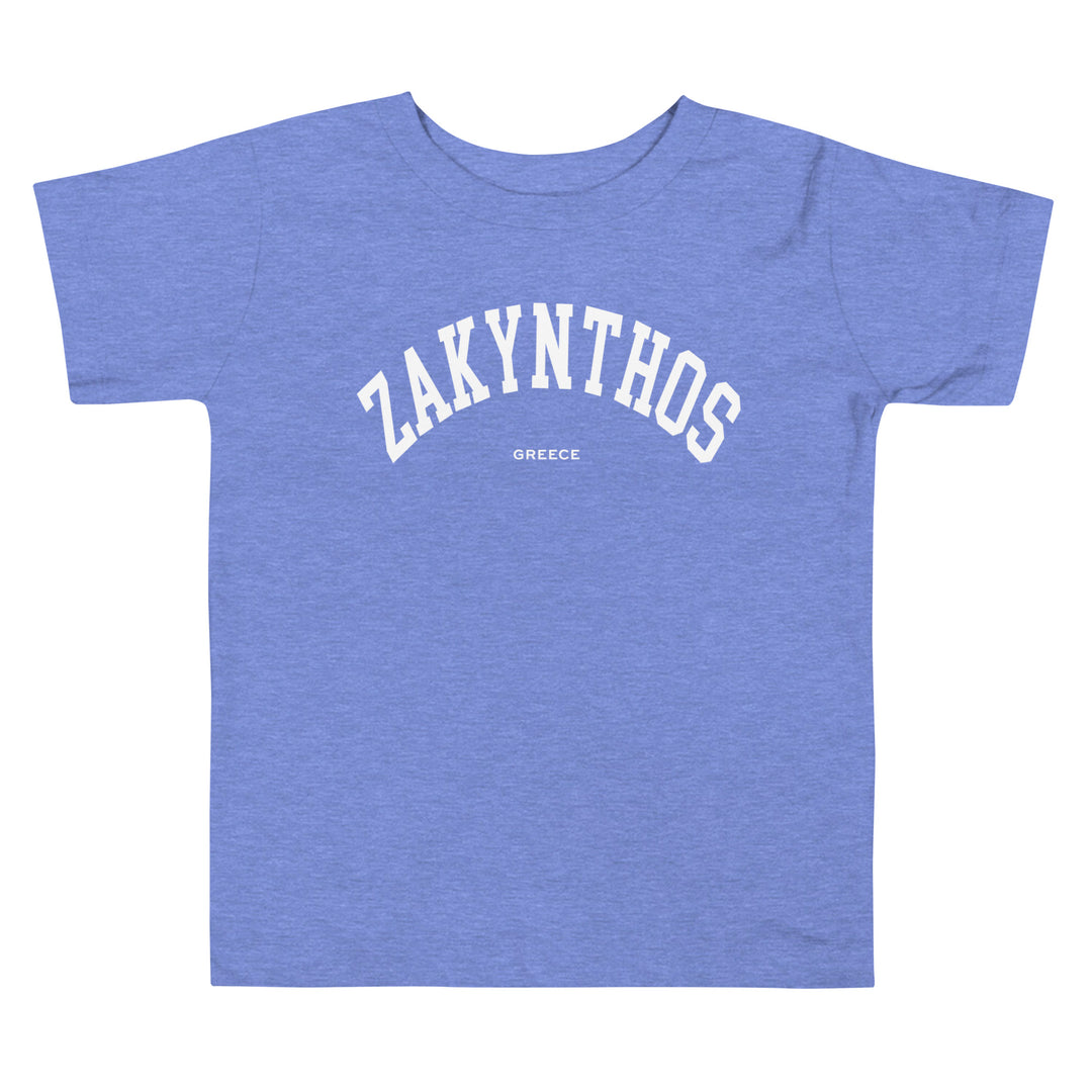 Zakynthos Toddler Tee made by Greek brand, Selini.