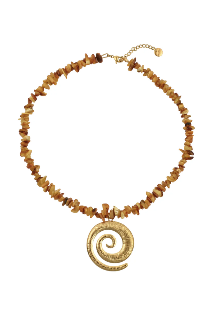 Golden Brown Necklace