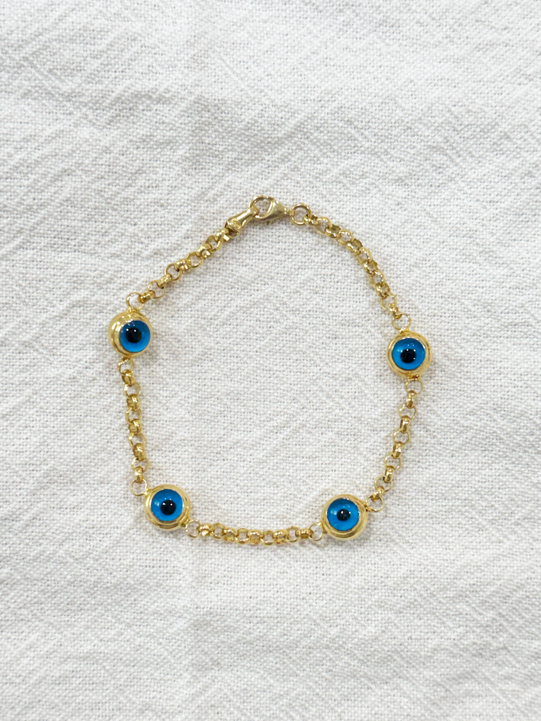 Four Eye Evil Eye Bracelet