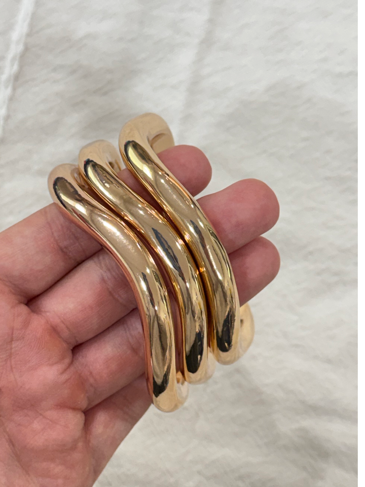 Wavy Bangle Set