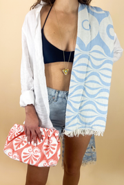 Made in Greece. Handbag Clutch. Greek Inspired Design. Summer Staple. 