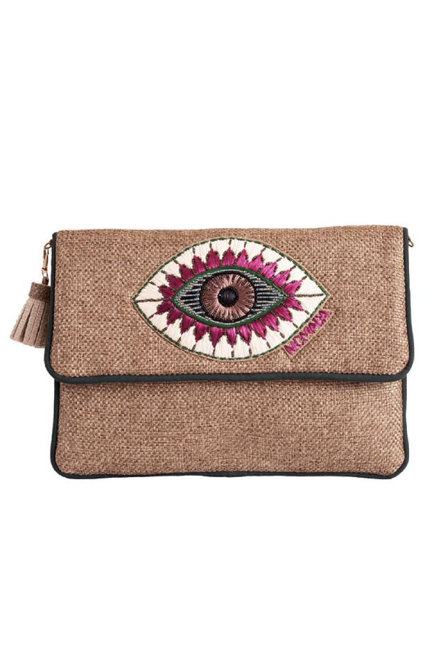 Aurelia Flap Bag in Tan