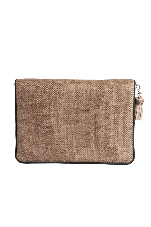 Aurelia Flap Bag in Tan