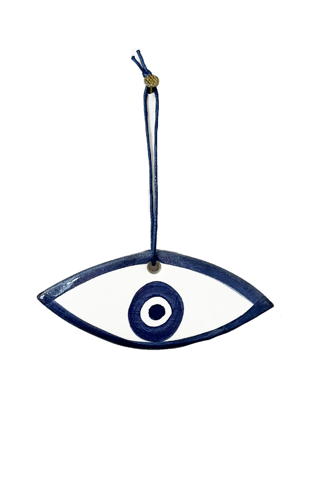 Ceramic Mati Charm made by Greek brand Roussos Ceramics, sold by Selini.