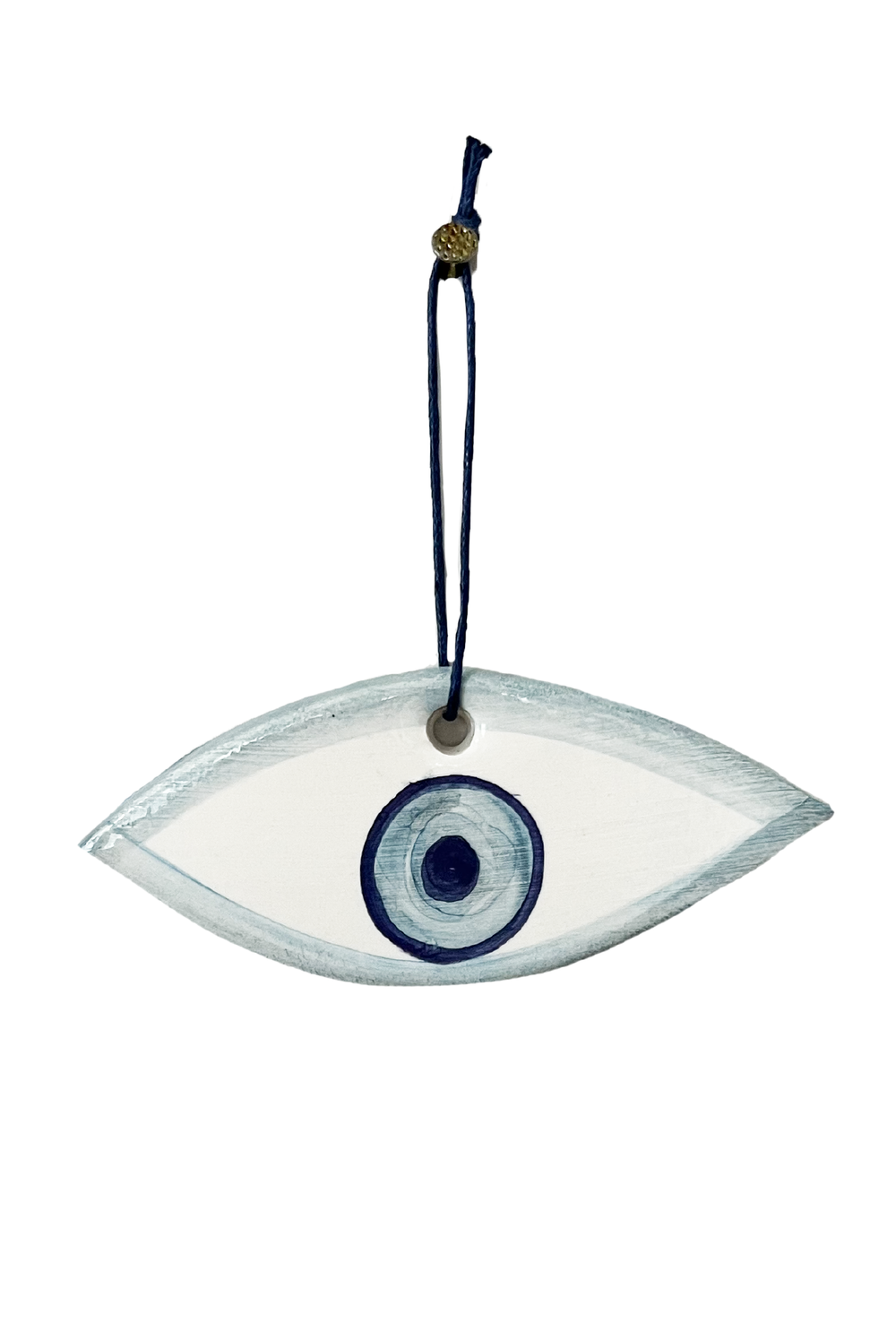 Ceramic Mati Charm made by Greek brand Roussos Ceramics, sold by Selini.