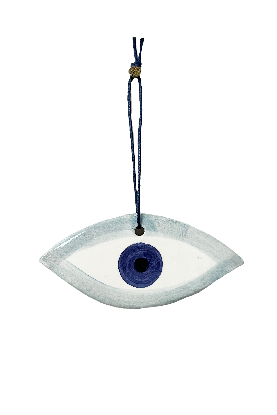 Ceramic Mati Charm made by Greek brand Roussos Ceramics, sold by Selini.