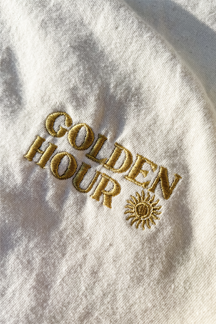 Golden Hour T-Shirt made by Greek brand, Selini.