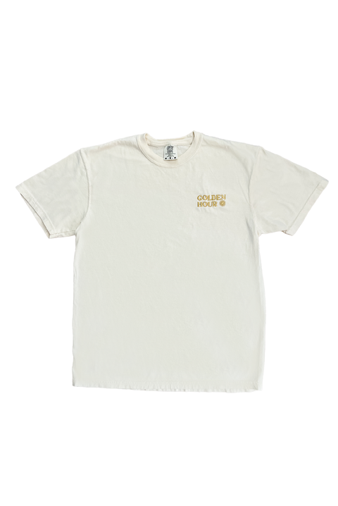Selini Classic. 100% Cotton. Golden Hour T-Shirt. Simple Tee. 