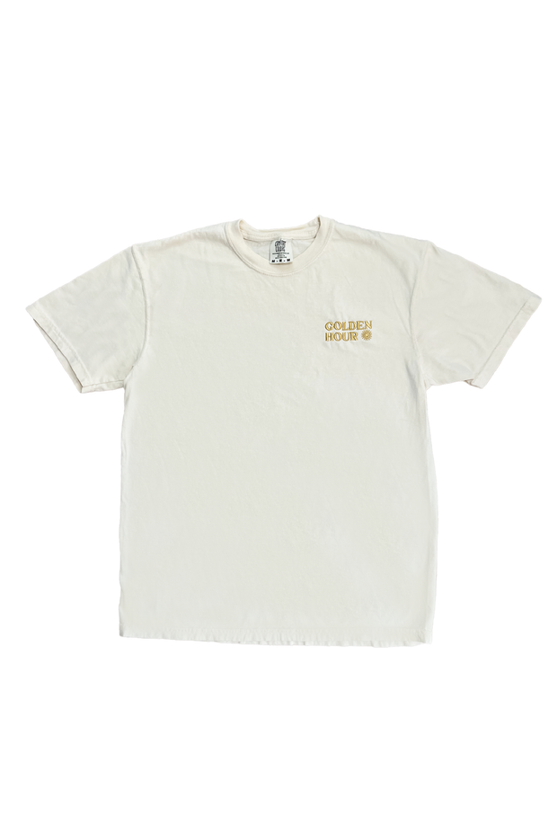 Selini Classic. 100% Cotton. Golden Hour T-Shirt. Simple Tee. 