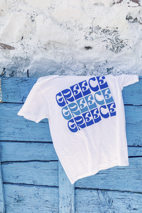 Selini Classic. 100% Cotton. Greece T-Shirt. Comfort Colors. 