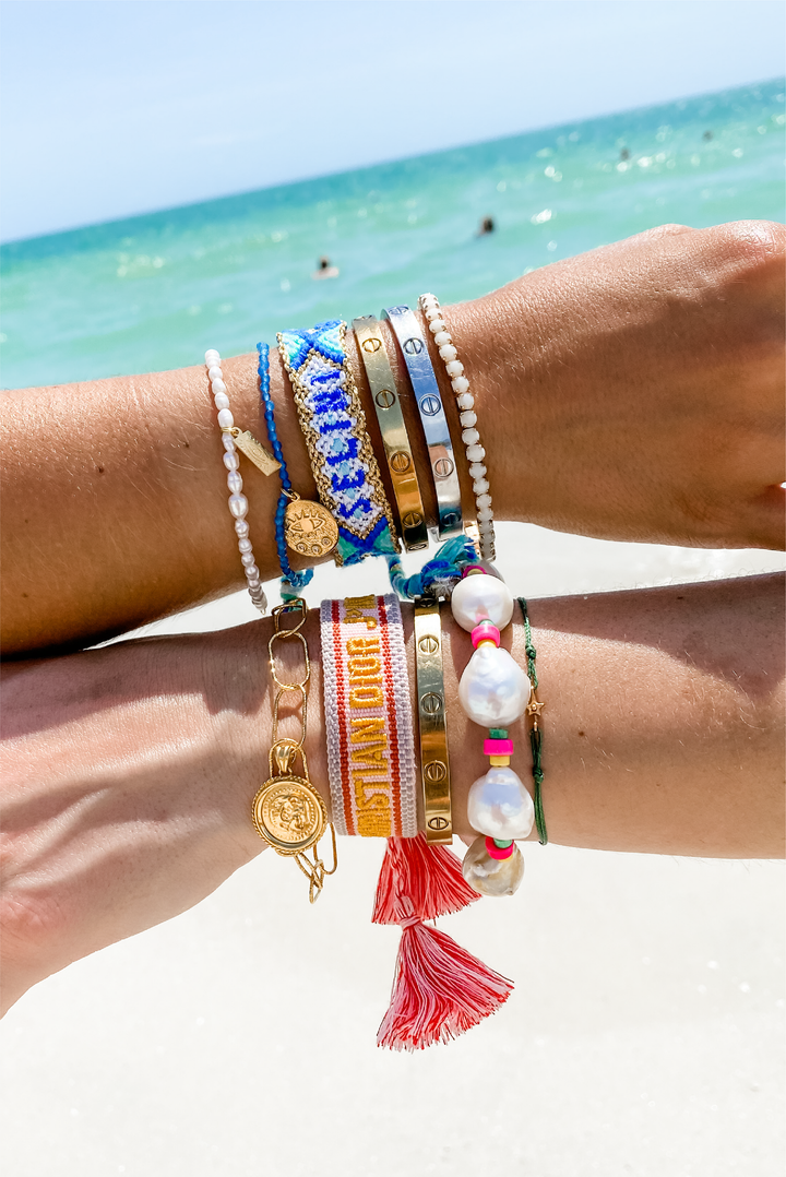 Hercules Bracelet made by Greek brand Hermina Athens, sold by Selini.