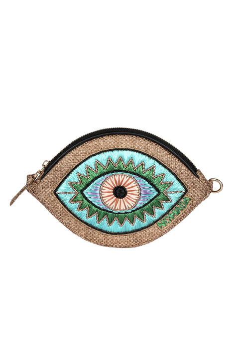 Selini Classic. Evil Eye Belt Bag. Greek Inspired Design. Colorful Bag. 