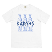 Selini Classic. 100% Cotton. Karyes Location T-Shirt. Greek Inspired Design.