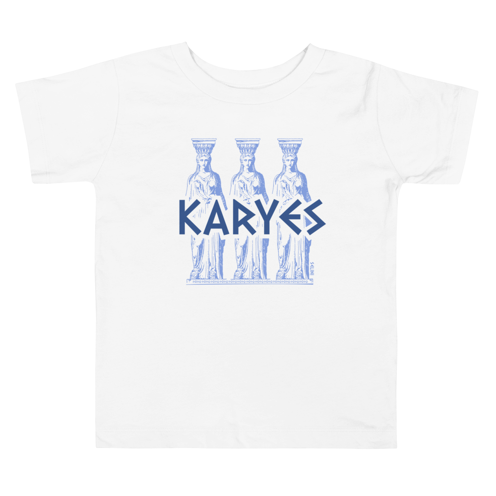 Karyes Toddler Tee made by Greek brand, Selini.