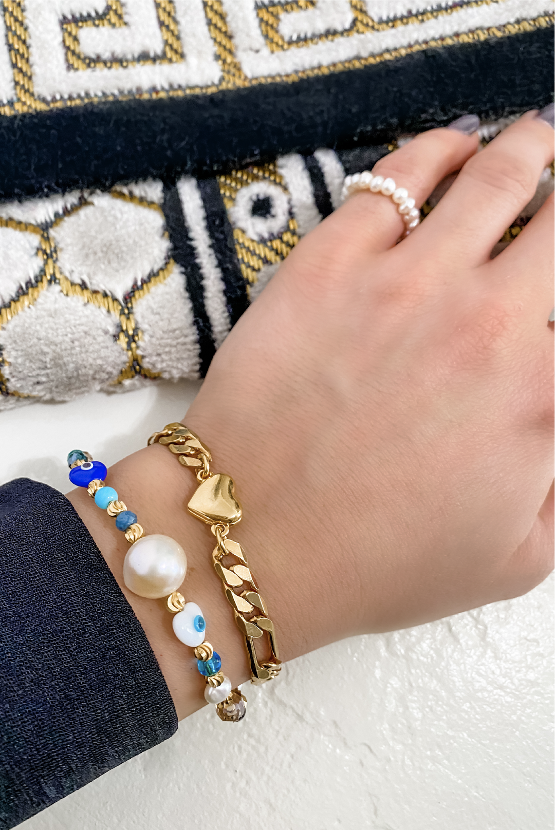 Key Largo Bracelet made by Greek brand Mayol, sold by Selini.