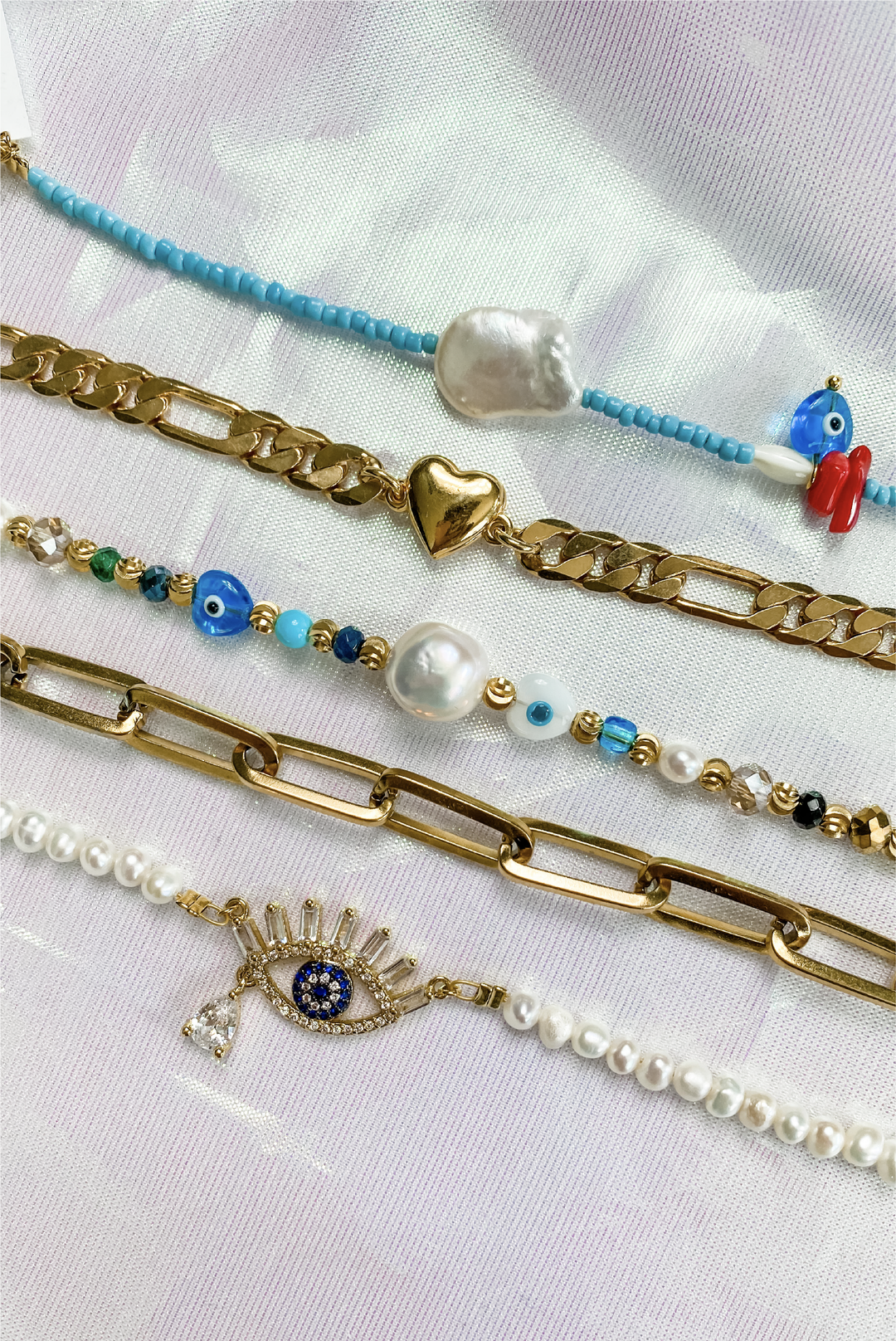 Key Largo Bracelet made by Greek brand Mayol, sold by Selini.