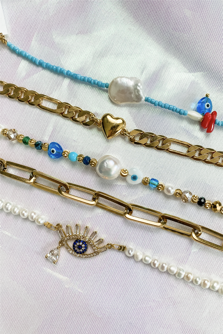 Key Largo Bracelet made by Greek brand Mayol, sold by Selini.