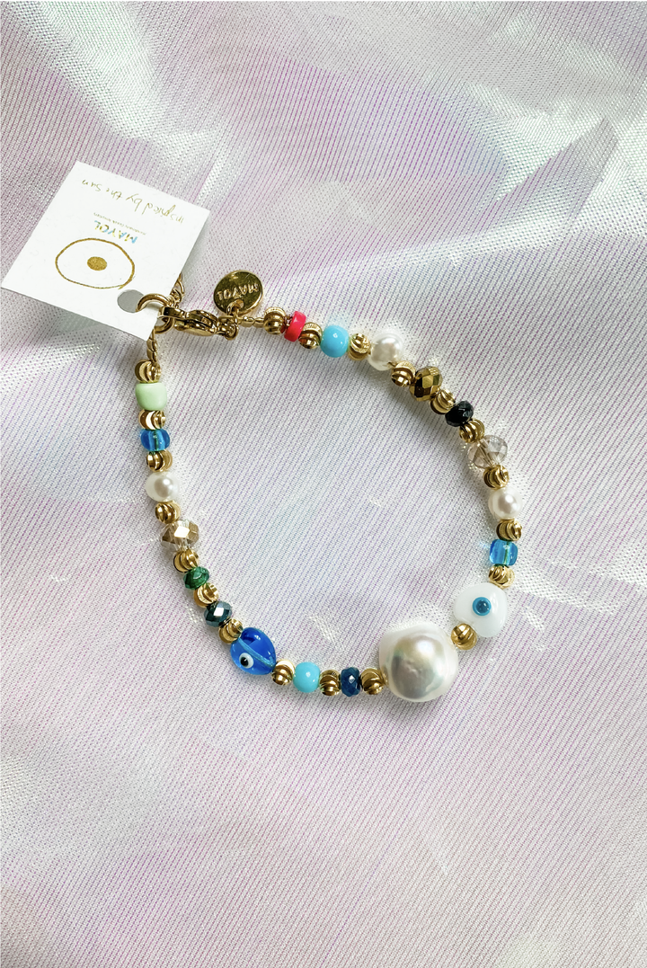 Key Largo Bracelet made by Greek brand Mayol, sold by Selini.