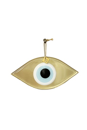 Made in Greece. Mati Charm. Medium Bronze Evil Eye Charm. Greek Decor. 
