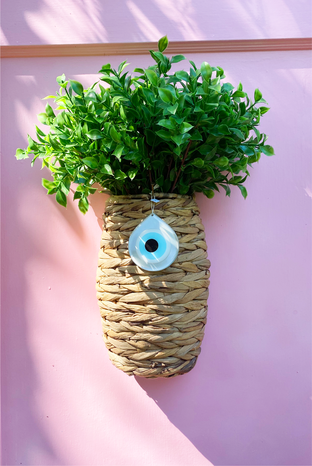 Mati Drop Charm - Medium Silver made by Greek brand Bord De L'eau, sold by Selini.