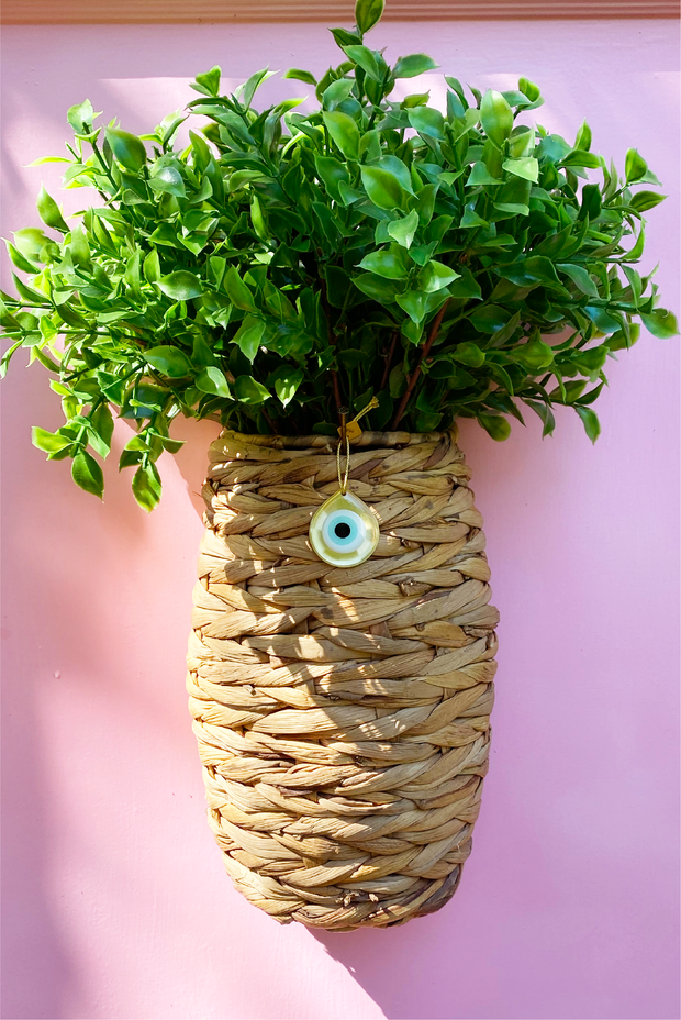Mati Drop Charm - Small Bronze made by Greek brand Bord De L'eau, sold by Selini. 