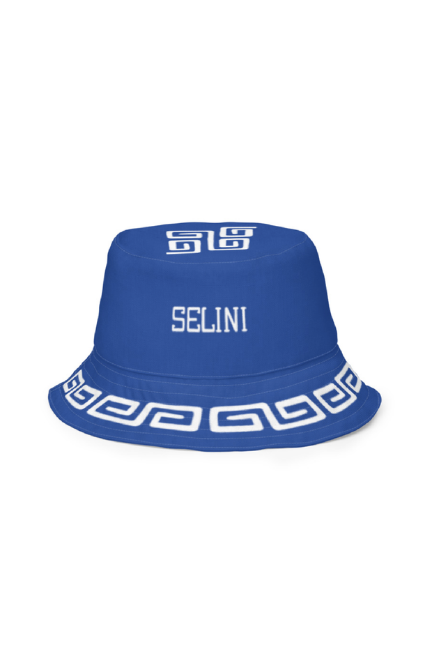 Selini Classic. Meandros Bucket Hat. Greek Design. Summer Staple. 