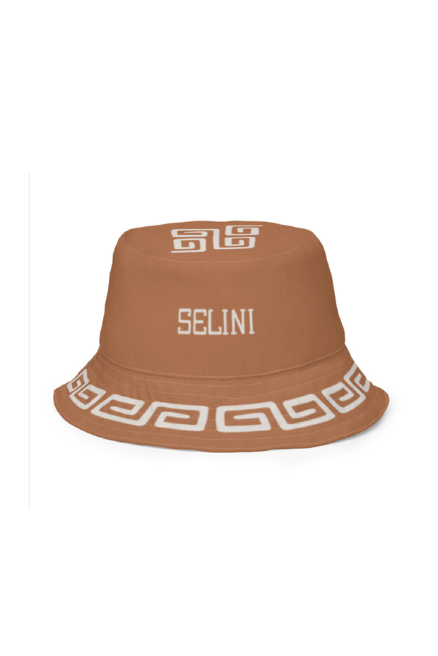 Selini Classic. Meandros Bucket Hat. Greek Design. Summer Staple. 