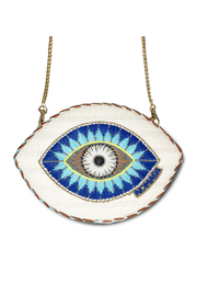 Selini Classic. Crossbody Purse. Evil Eye Purse. Greek Design.