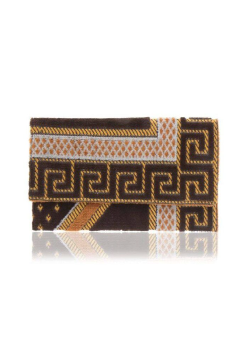Niki Clutch in Brown