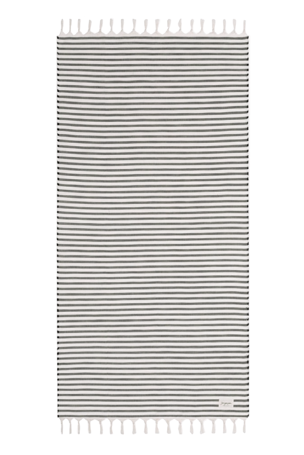 Made in Greece. 50% Cotton, 50% Tencel Fibers. Summer Beach Towel. Classic Summer Staple. 
