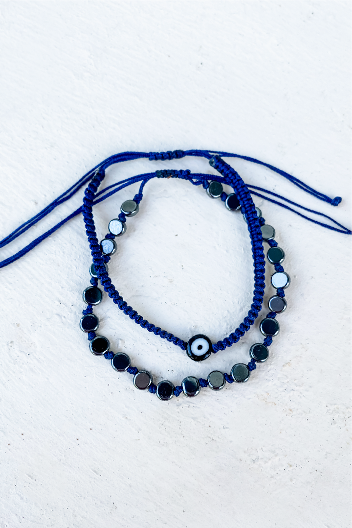 Pylos Bracelet in Navy