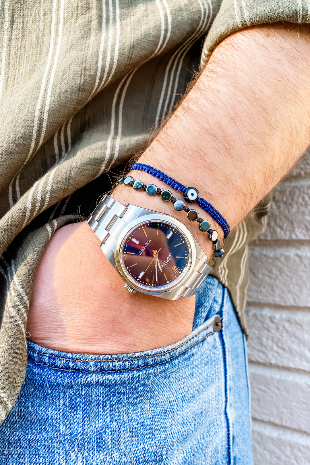 Pylos Bracelet in Navy