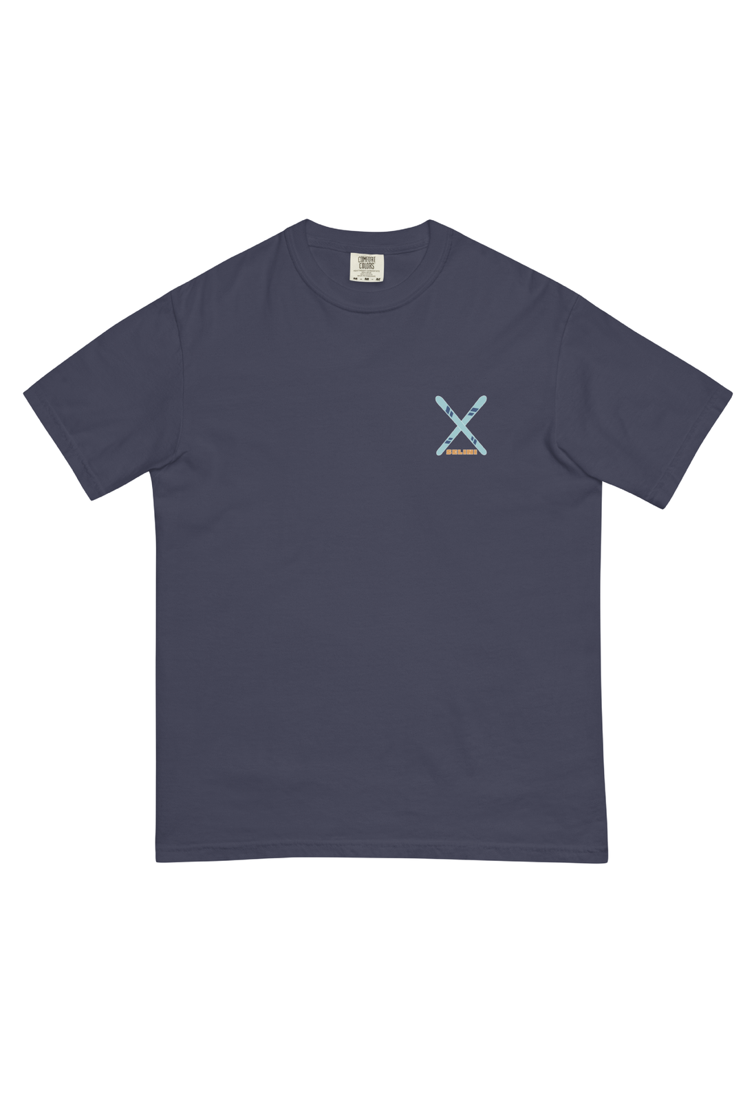 Velouchi Ski T-Shirt made by Greek brand, Selini.