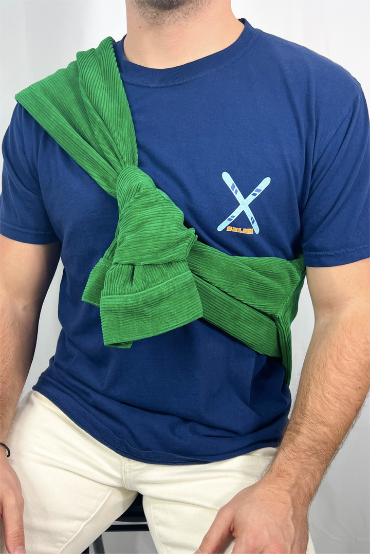 Velouchi Ski T-Shirt made by Greek brand, Selini.