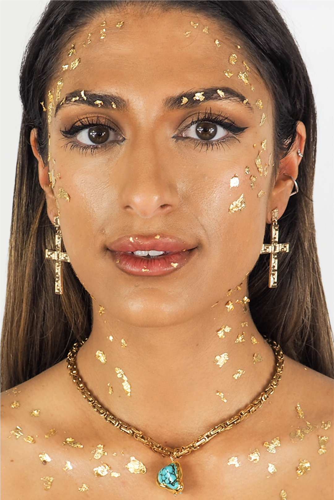 Victoria Cross Earrings sold by Greek brand, Selini.